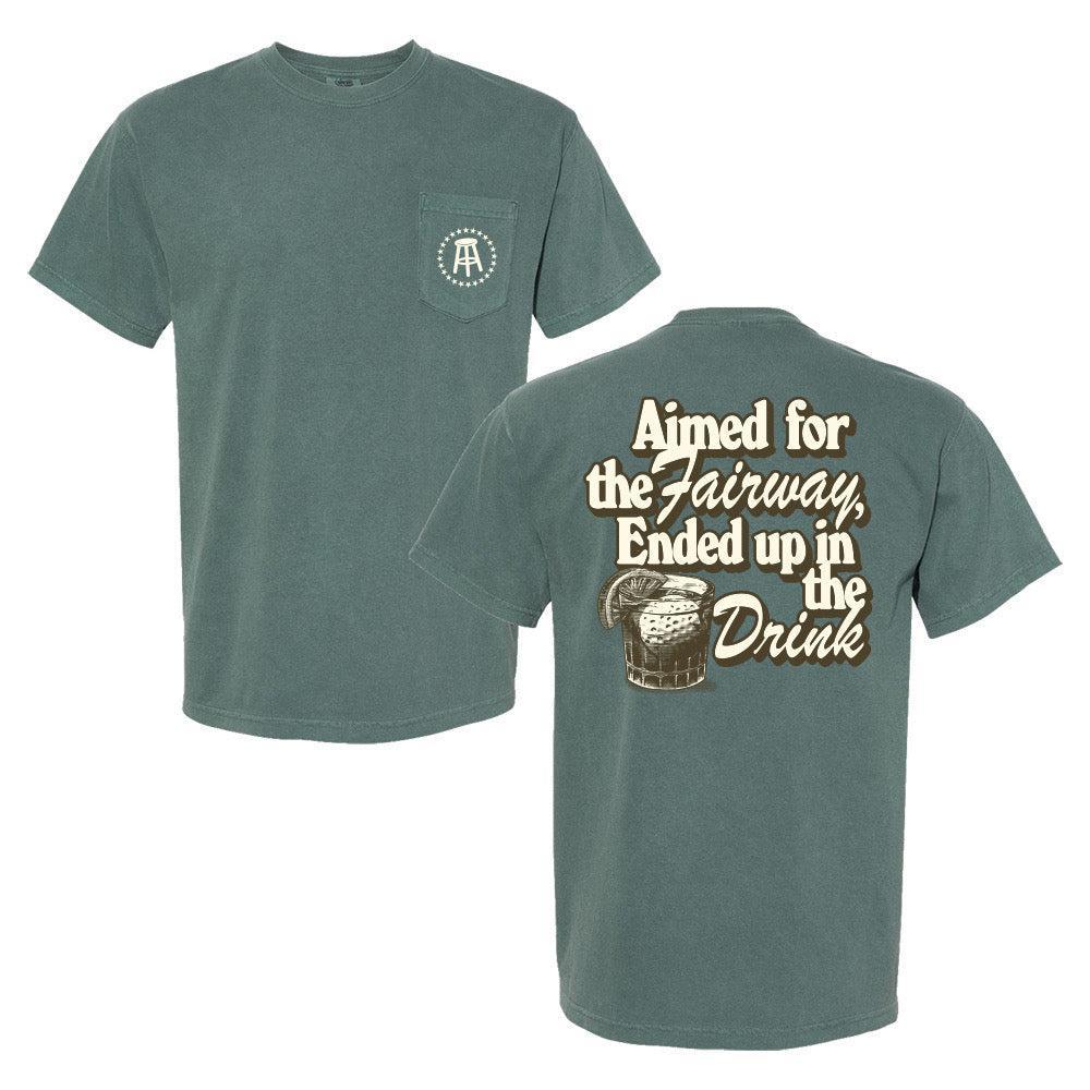 Aimed For The Fairway Pocket Tee