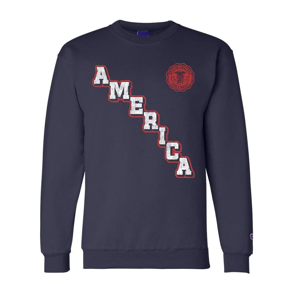 America Varsity Crewneck