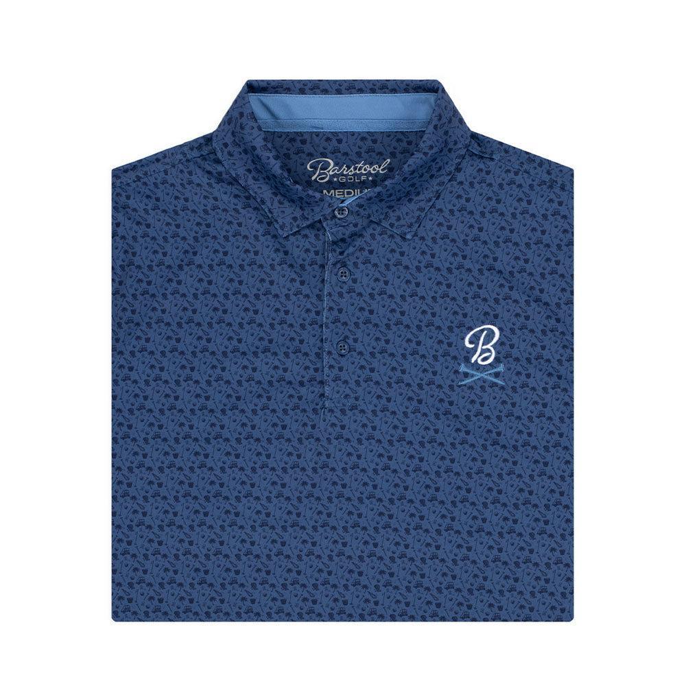 Barstool Golf Buckets Performance Polo