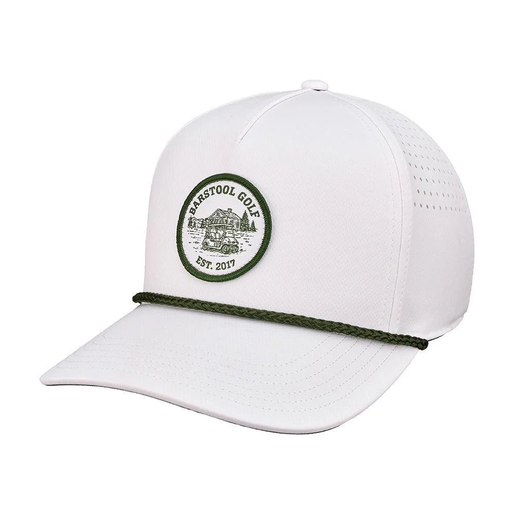 Barstool Golf Cart Patch Hat