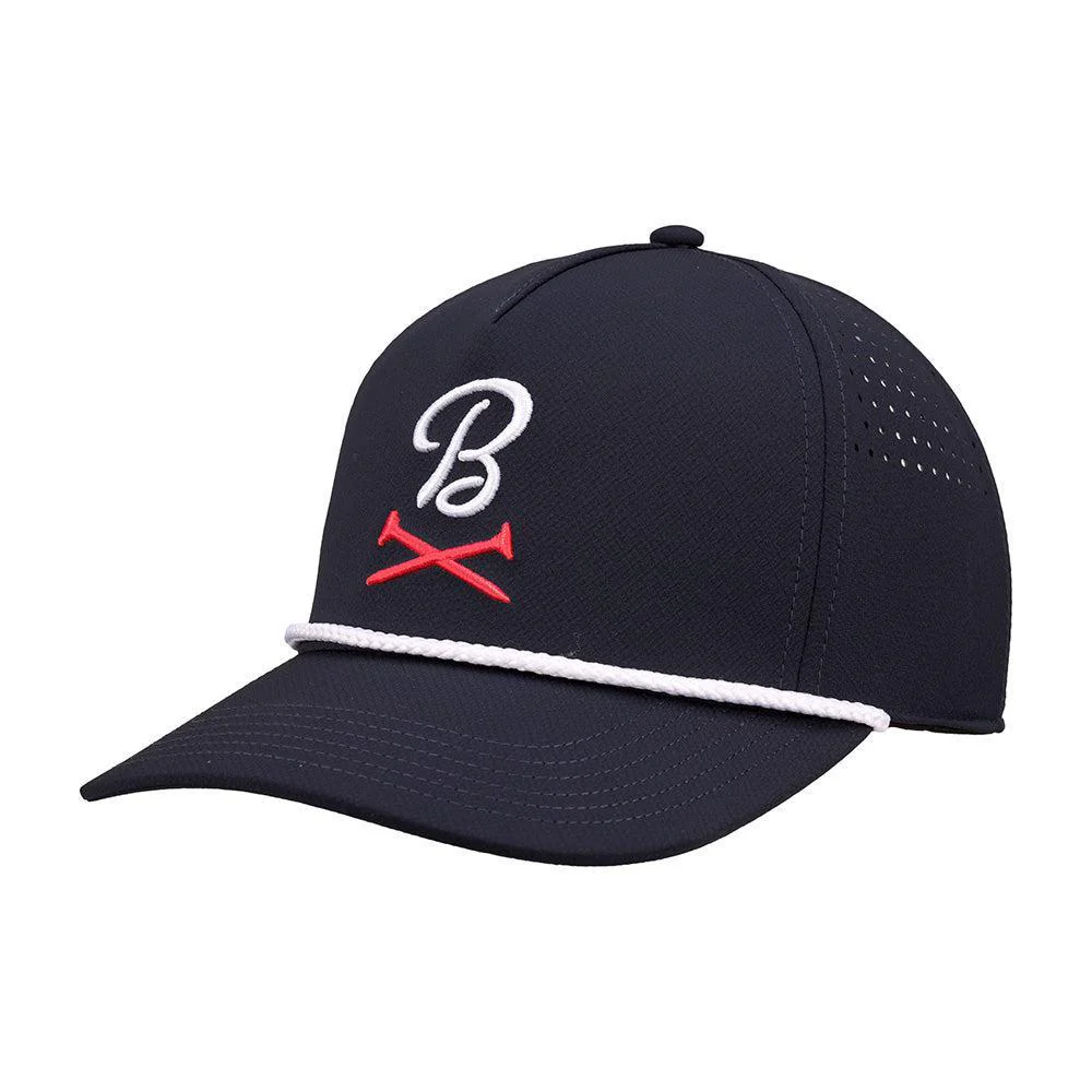 Barstool Golf Logo Performance Rope Hat