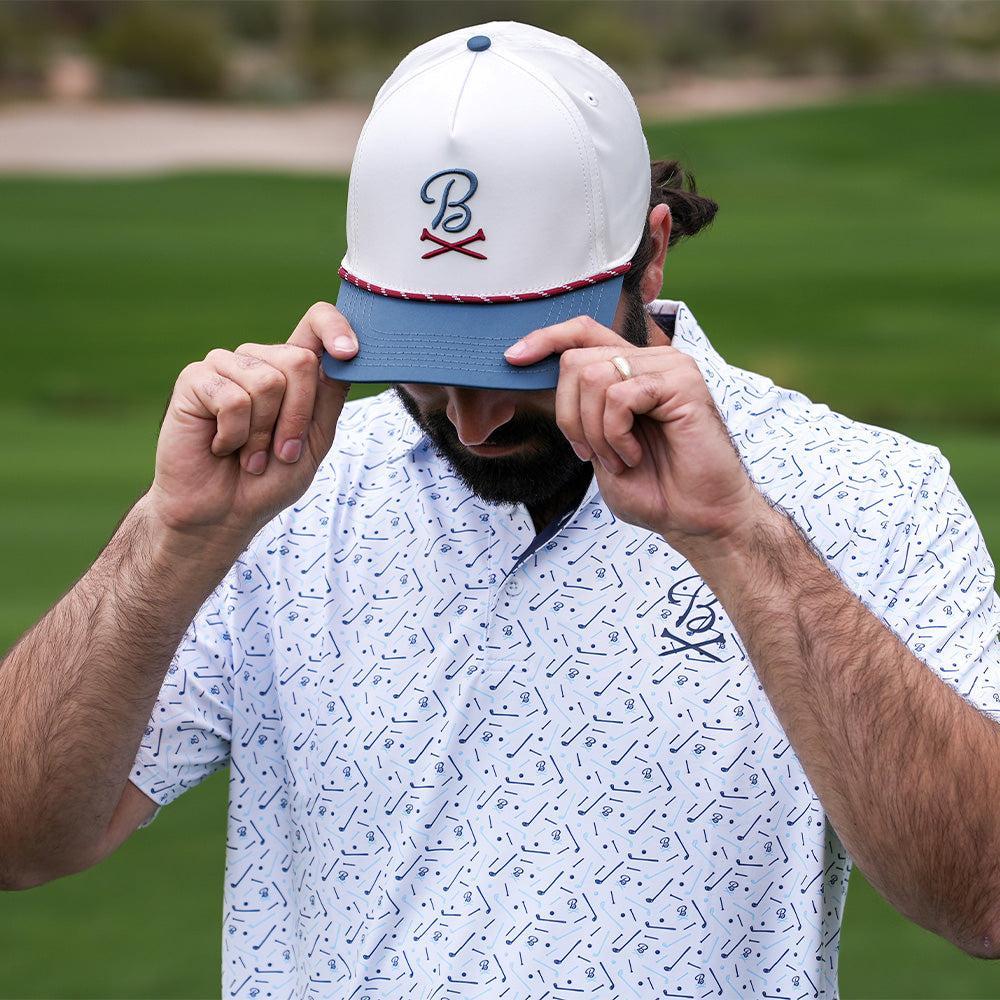 Barstool Golf Logo Performance Rope Hat - Image 6