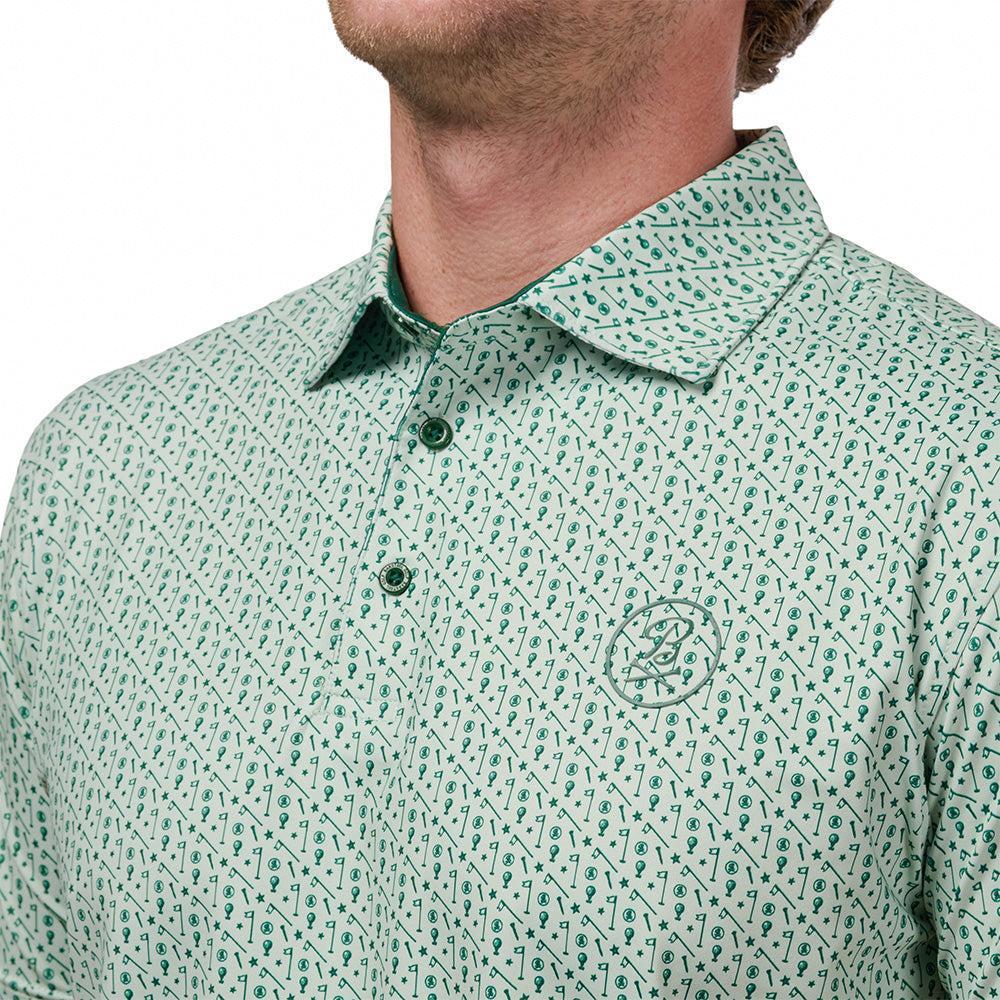 Barstool Golf Mix Printed Performance Polo - Image 3