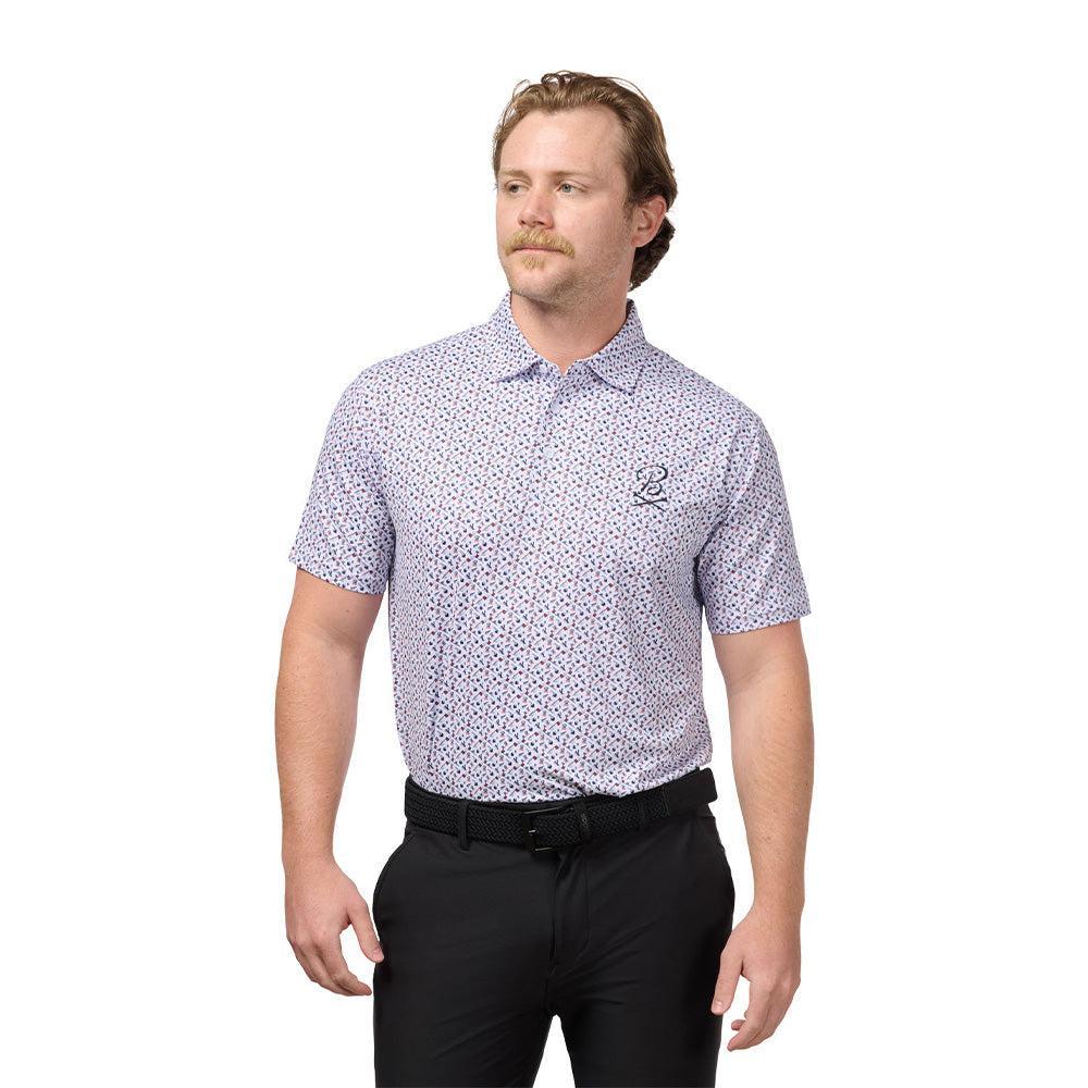 Barstool Golf Pin Flag Performance Polo - Image 6