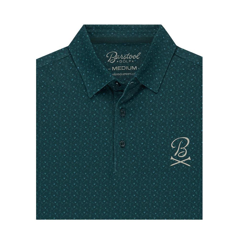 Barstool Golf Pin Flag Performance Polo - Image 7