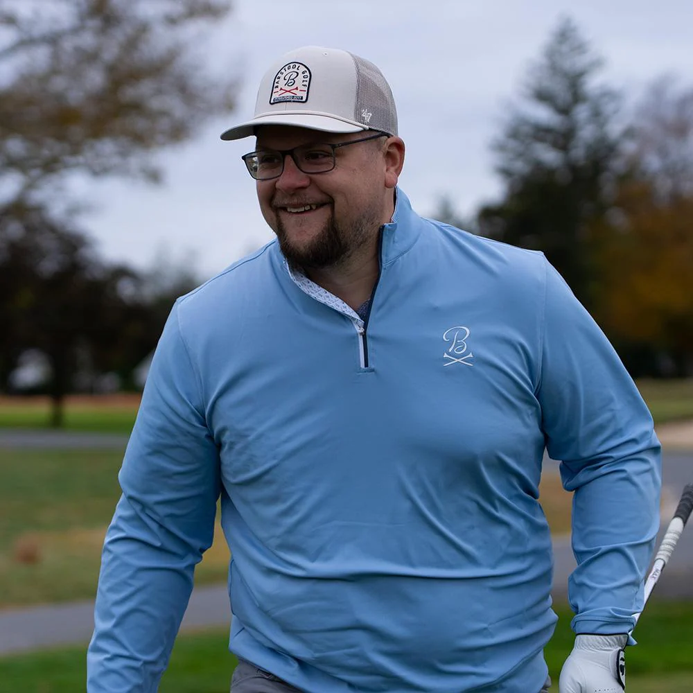 Barstool Golf Pin Flag Performance Quarter Zip - Image 3