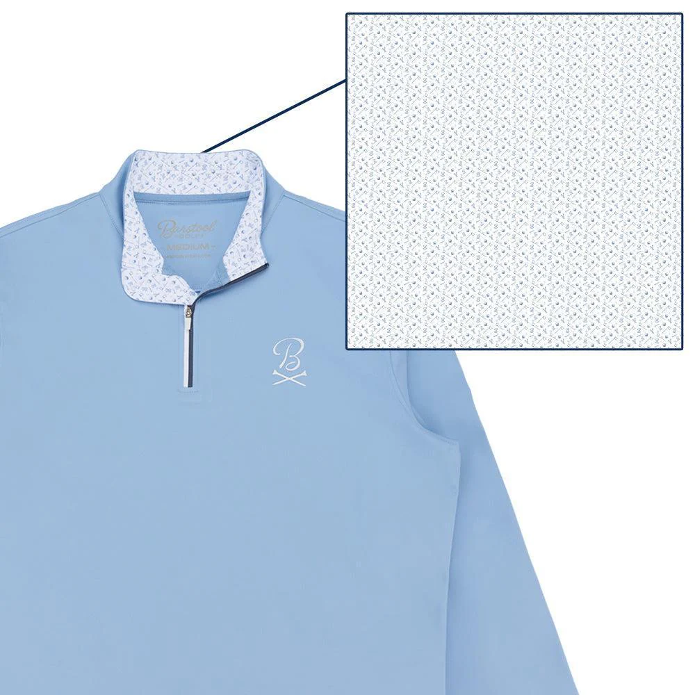 Barstool Golf Pin Flag Performance Quarter Zip - Image 5