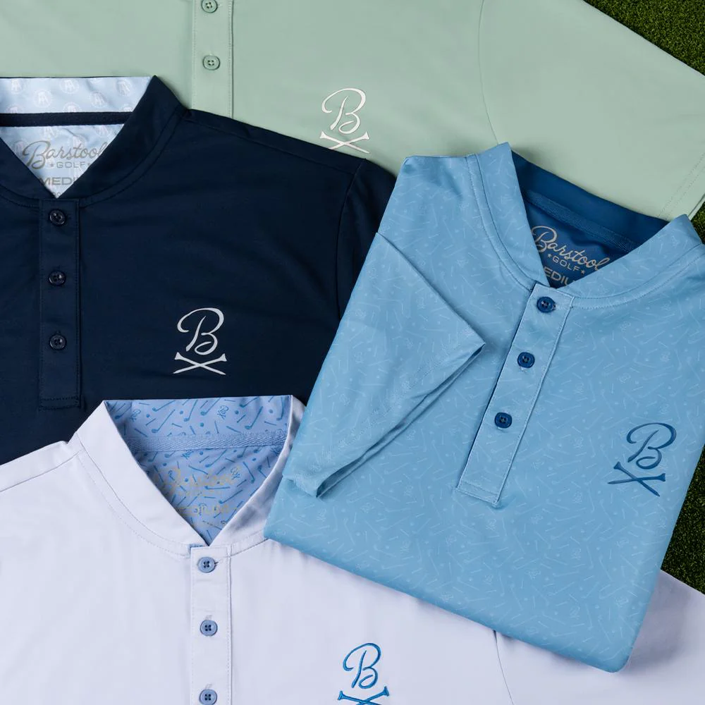 Barstool Golf Printed Blade Collar Polo - Image 5