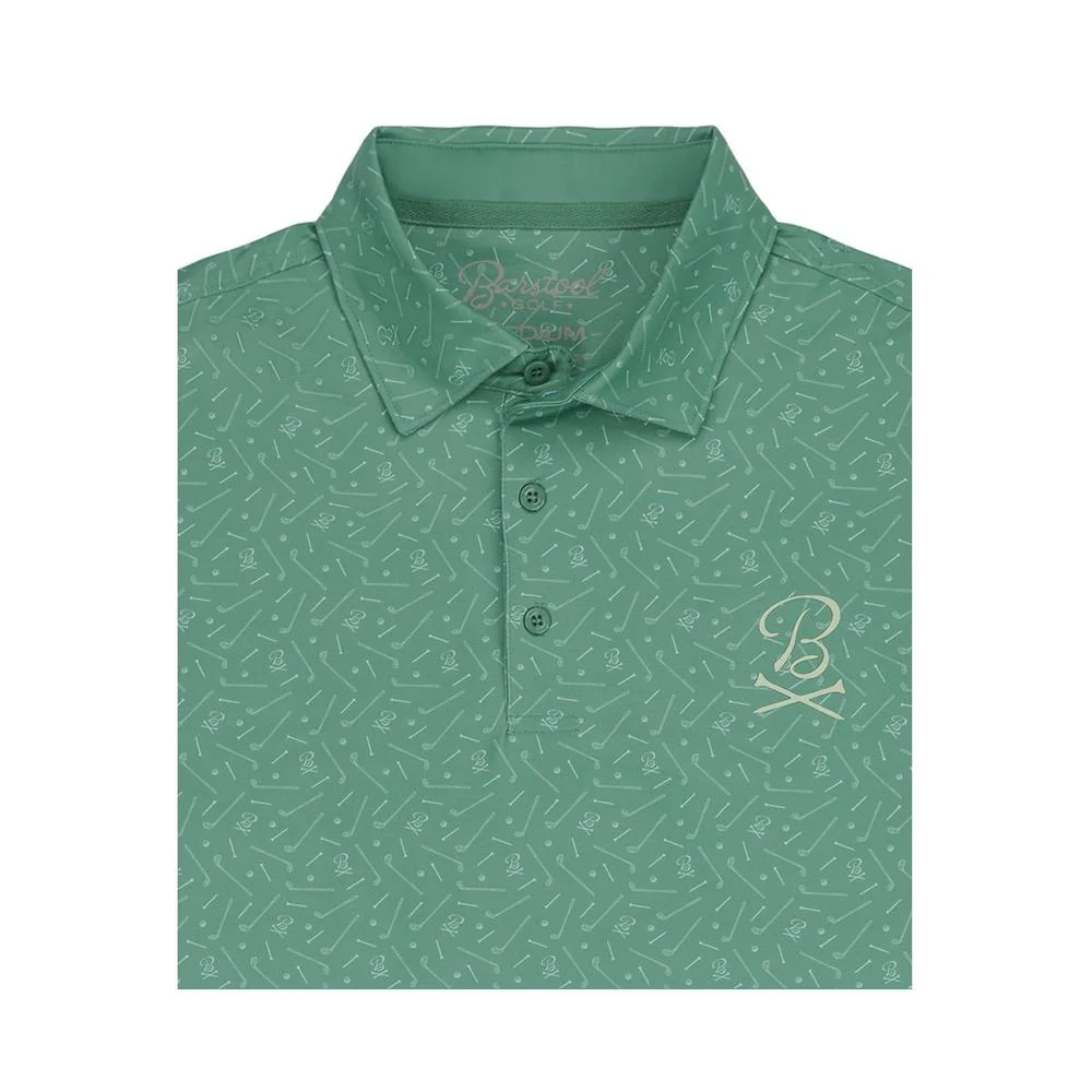 Barstool Golf Printed Performance Polo