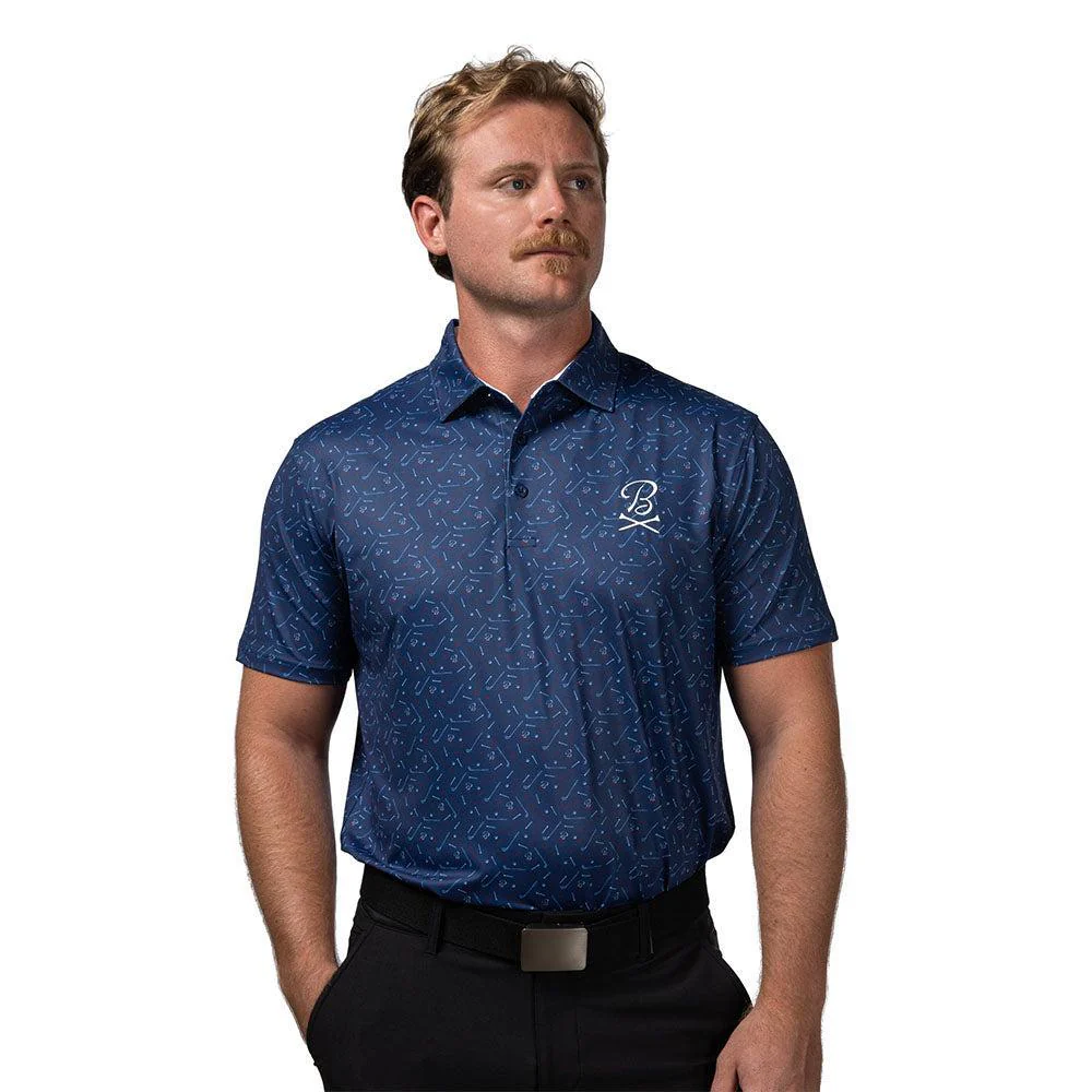 Barstool Golf Printed Performance Polo - Image 10