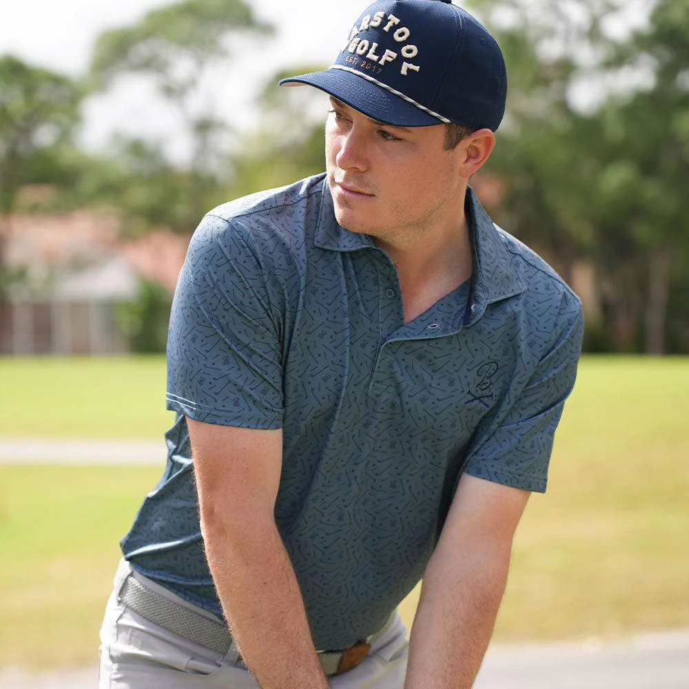 Barstool Golf Printed Performance Polo - Image 6