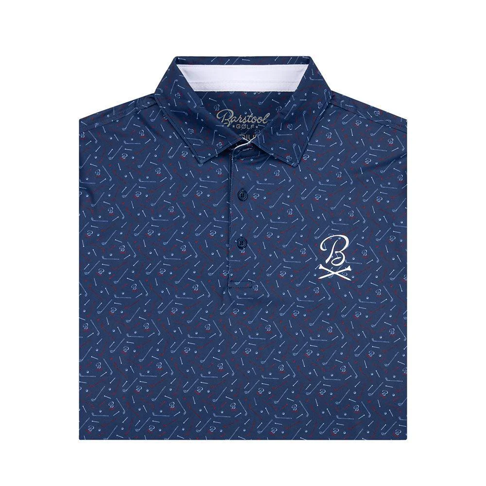 Barstool Golf Printed Performance Polo - Image 9