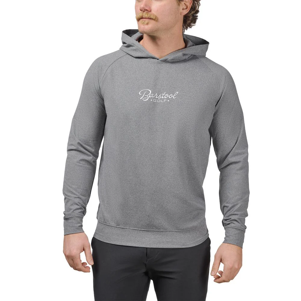 Barstool Golf Script Layering Performance Hoodie - Image 6