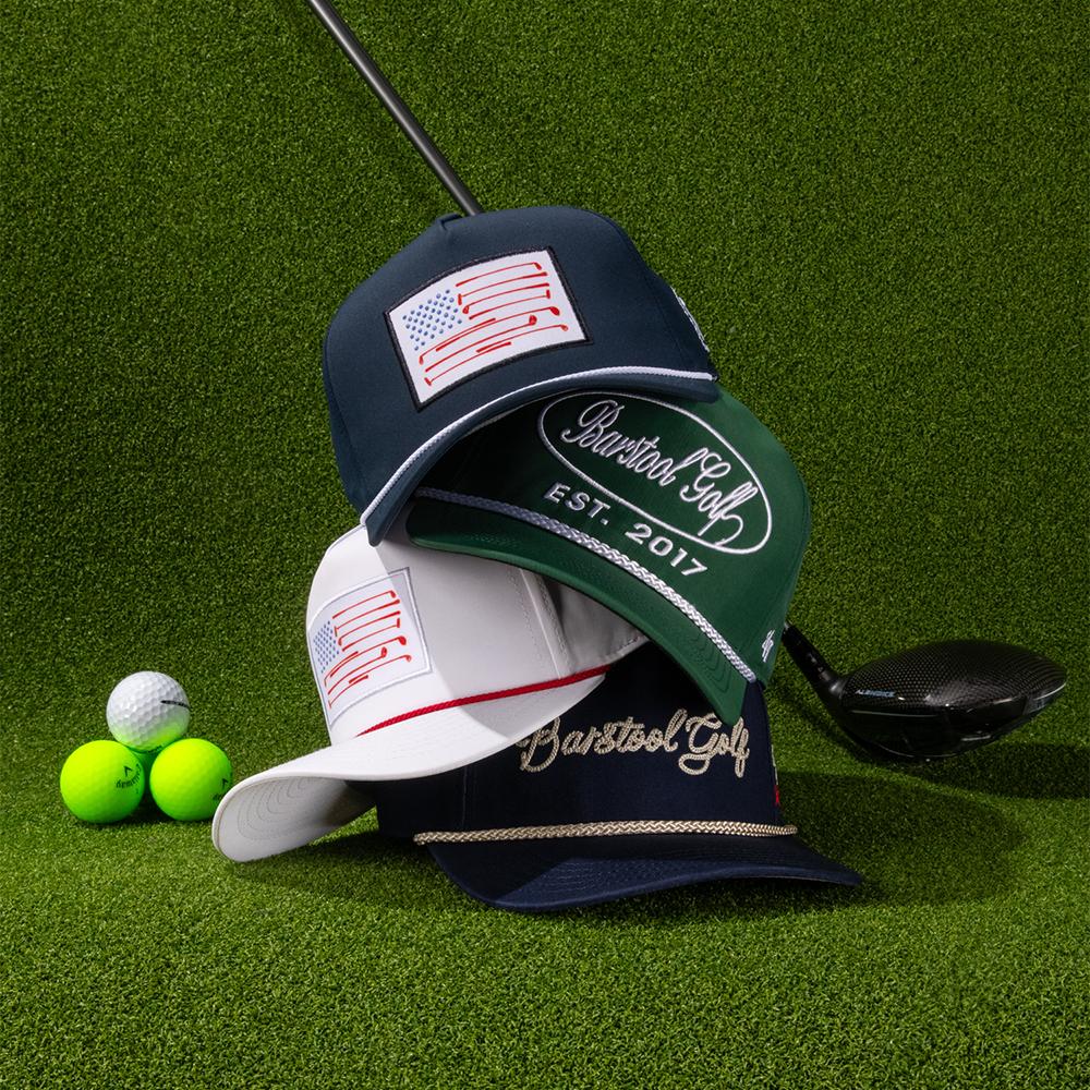 Barstool Golf x Imperial Flag Patch Hat - Image 7