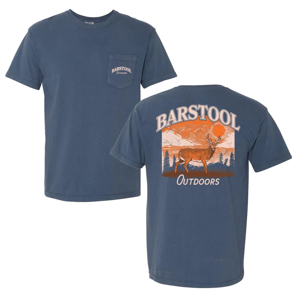 Barstool Outdoors Deer II Pocket Tee