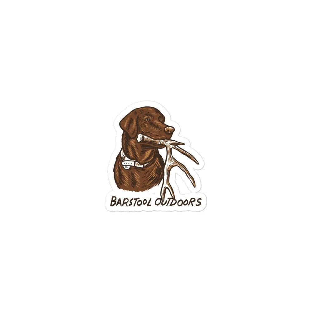 Barstool Outdoors Shed Hunting Sticker - Image 3