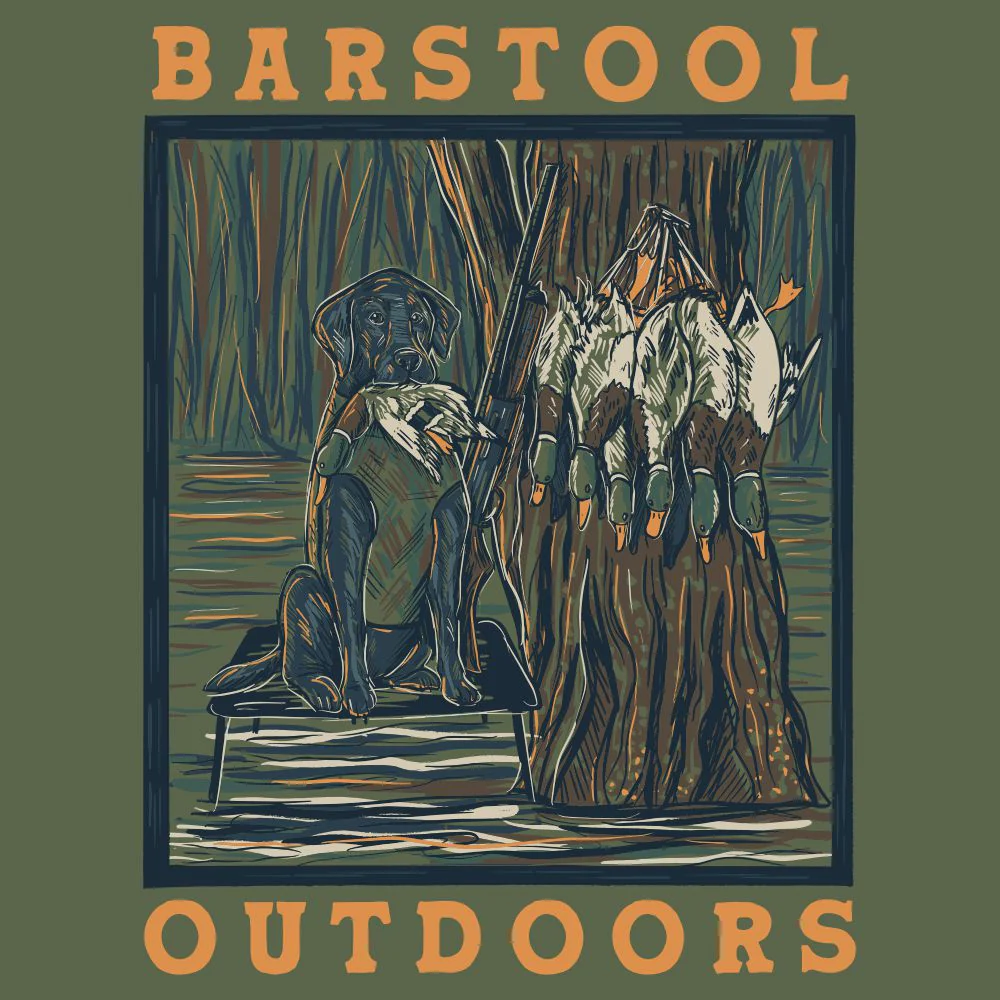 Barstool Outdoors Duck Hunt Lab Tee - Image 2