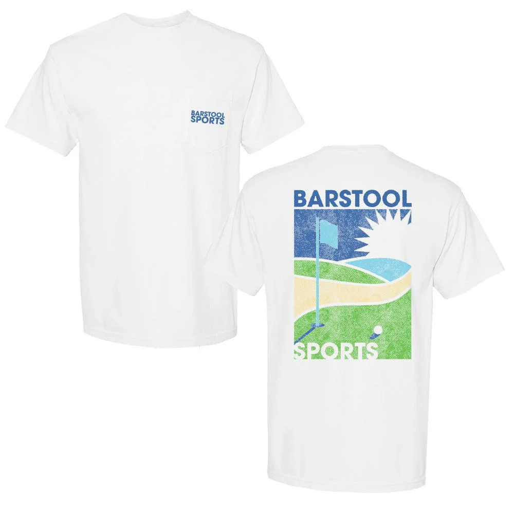Barstool Sports Golf Retro Pocket Tee