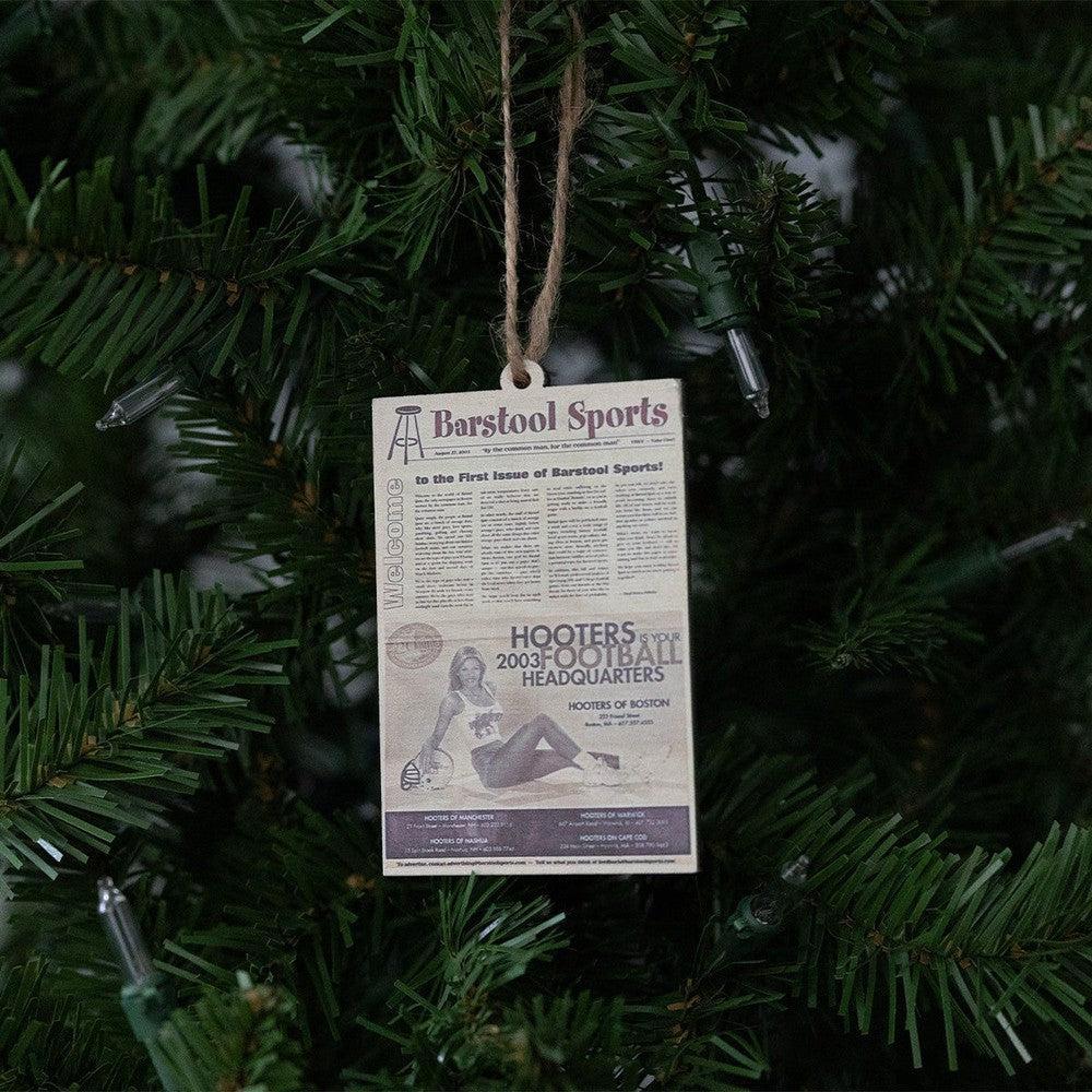 Barstool Sports Newspaper Ornament - Image 3
