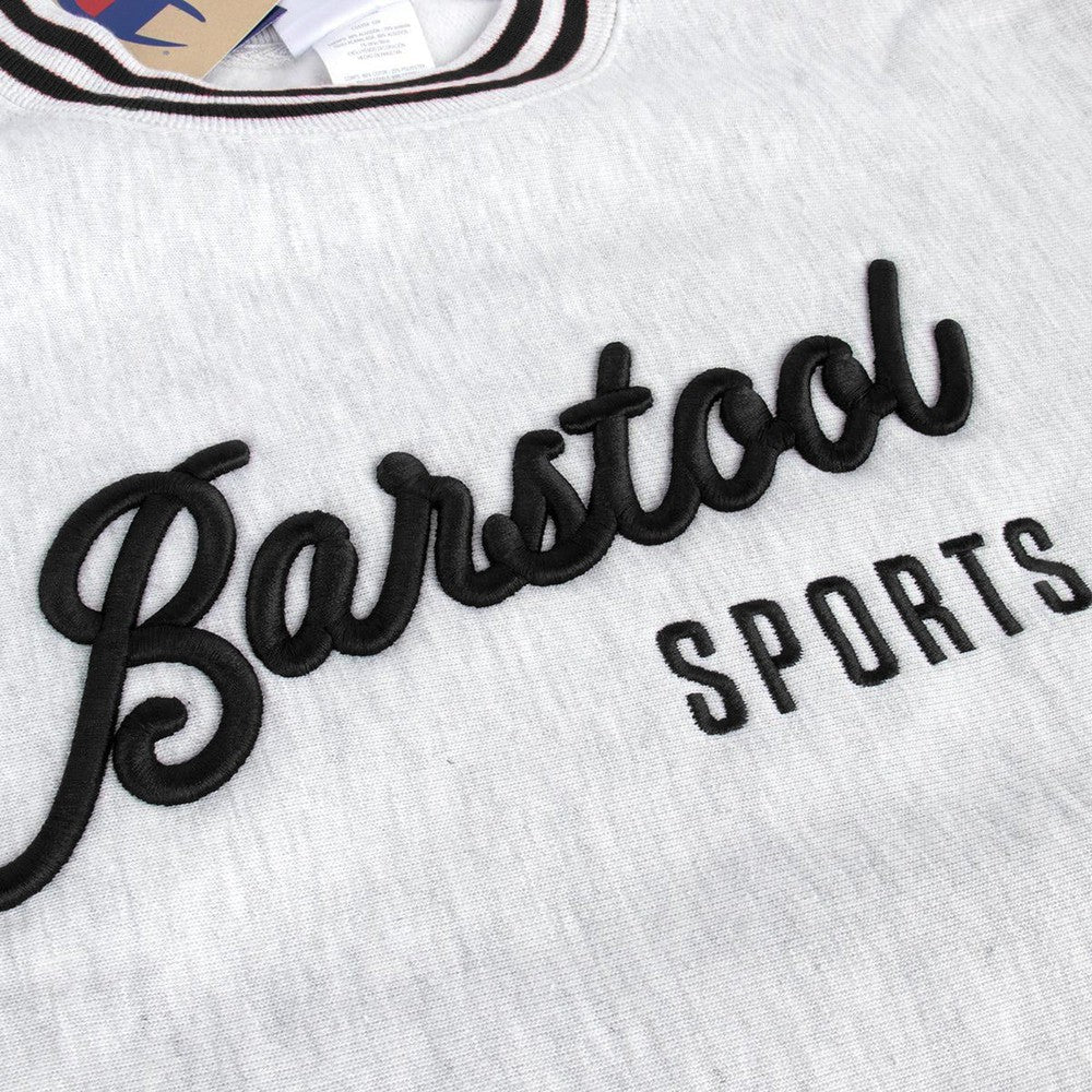 Barstool Sports Ribbed Champion Crewneck - Image 5