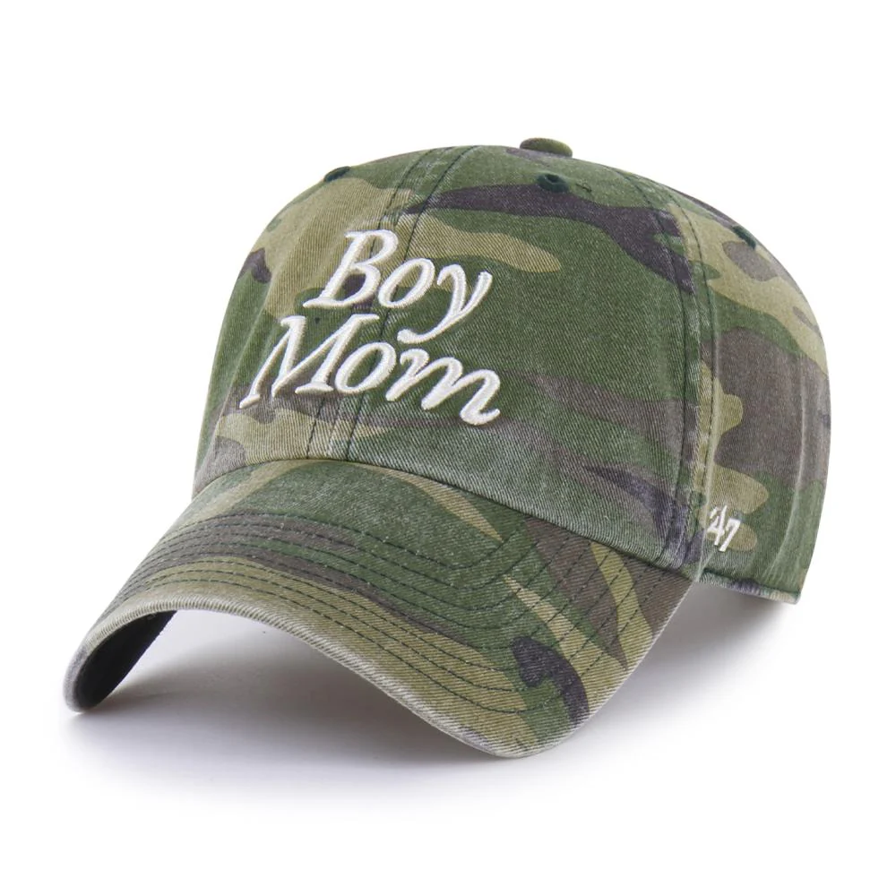 Boy Mom '47 Camo Clean Up Hat