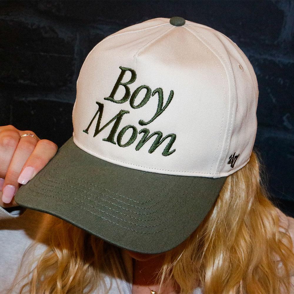 Boy Mom '47 Two Tone HITCH Snapback Hat - Image 8
