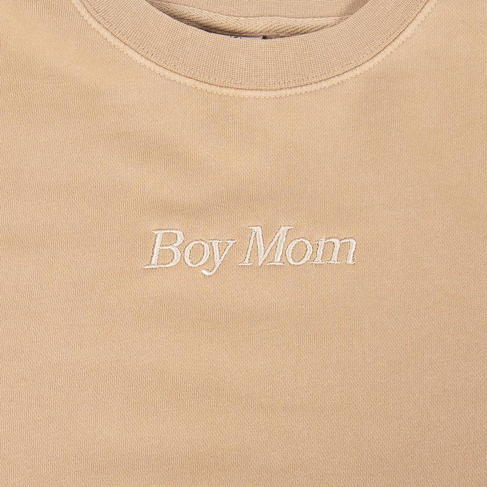 Boy Mom Embroidered Pigment Dyed Crewneck - Image 12