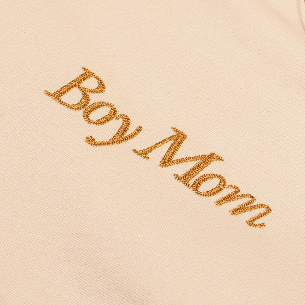 Boy Mom II Ribbed Crewneck - Image 2