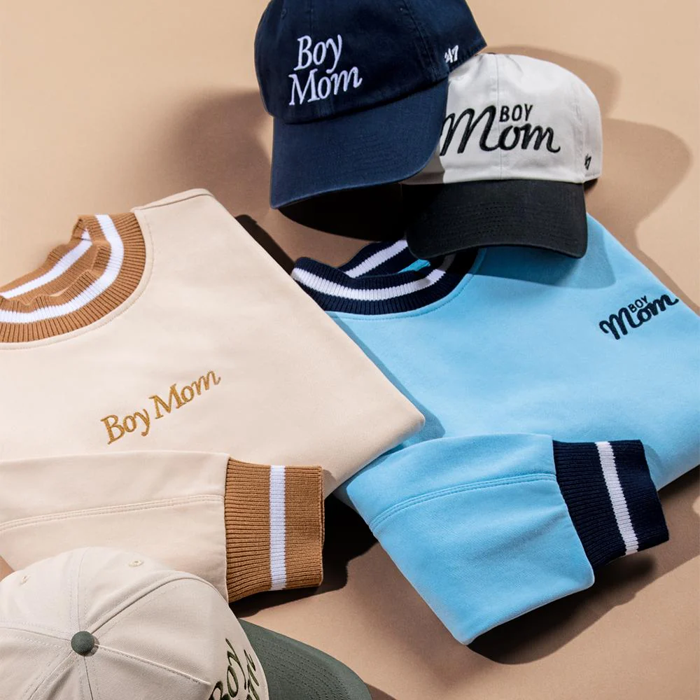 Boy Mom II Ribbed Crewneck - Image 6