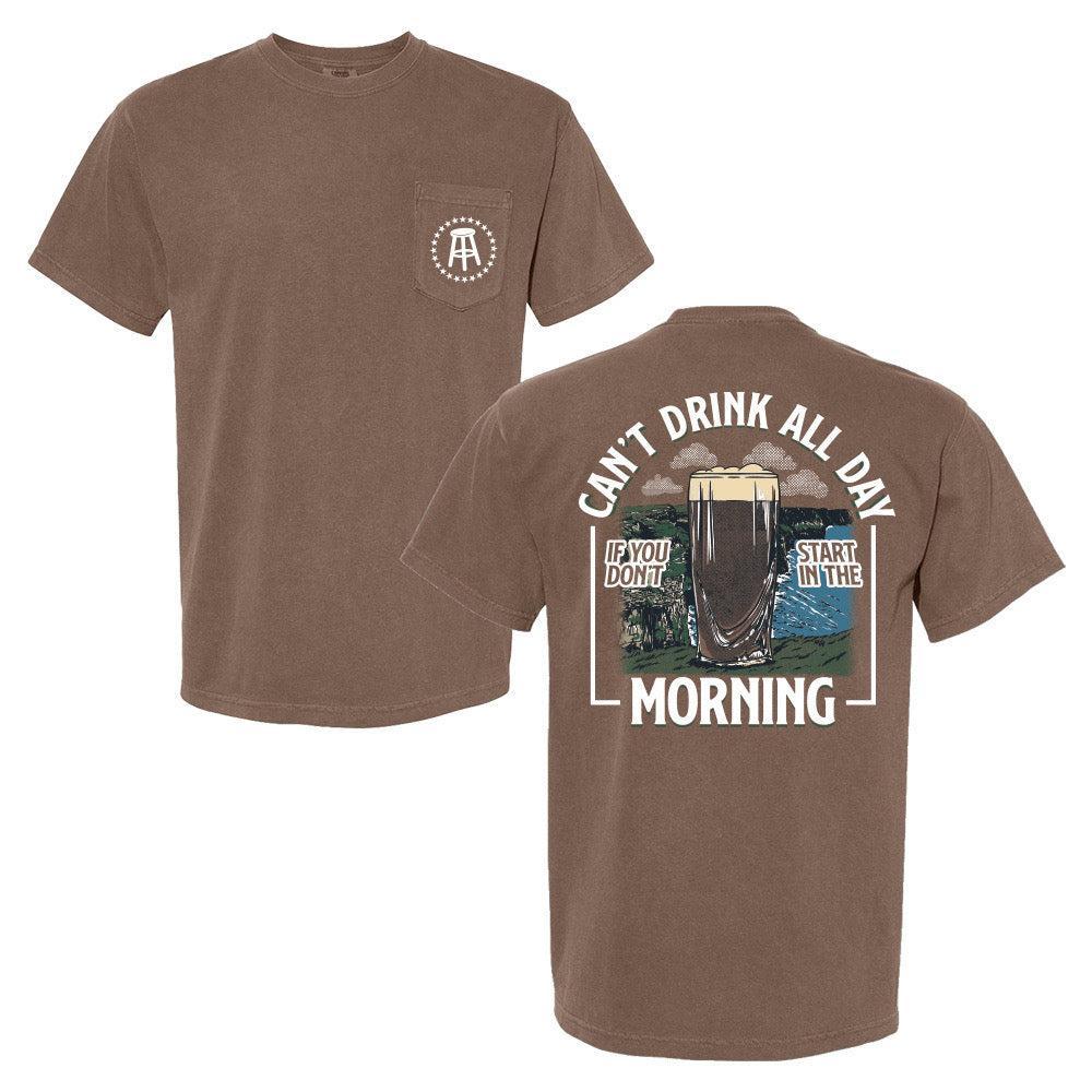 Can't Drink All Day Cliffs Pocket Tee - Image 3