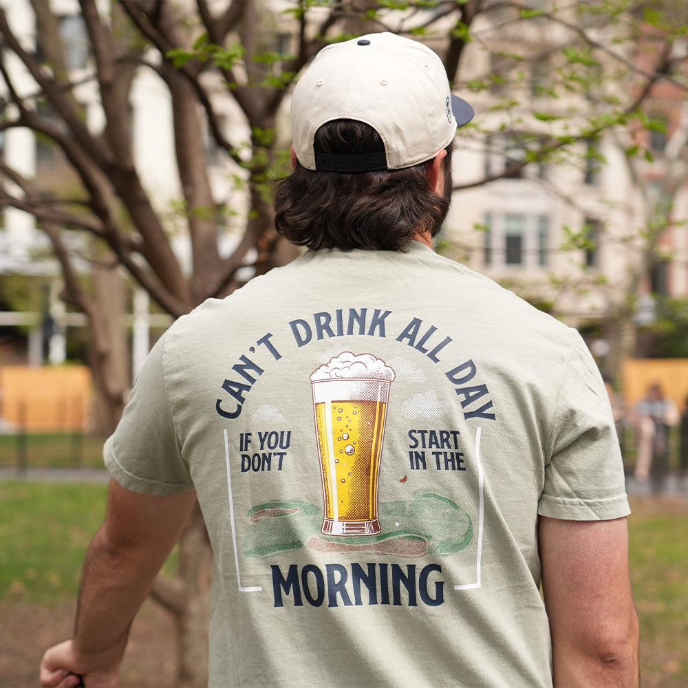 Can't Drink All Day Golf Pocket Tee - Image 3
