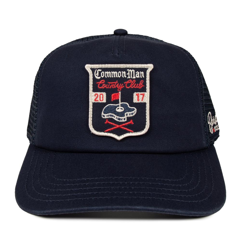 Common Man Country Club Patch Trucker Hat - Image 6