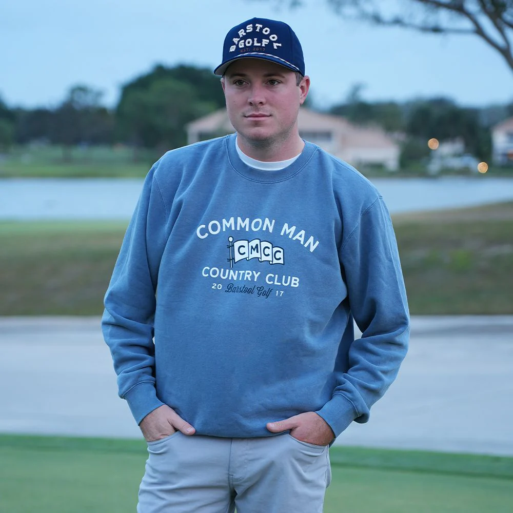 Common Man Country Club Pennant Crewneck - Image 4