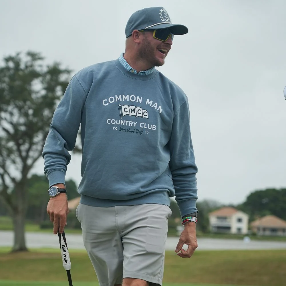 Common Man Country Club Pennant Crewneck - Image 6
