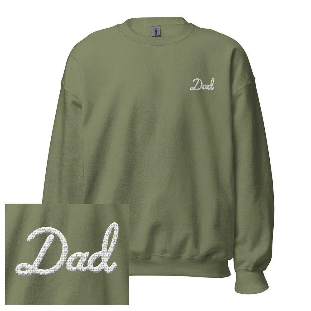 Dad Embroidered Crewneck - Image 4