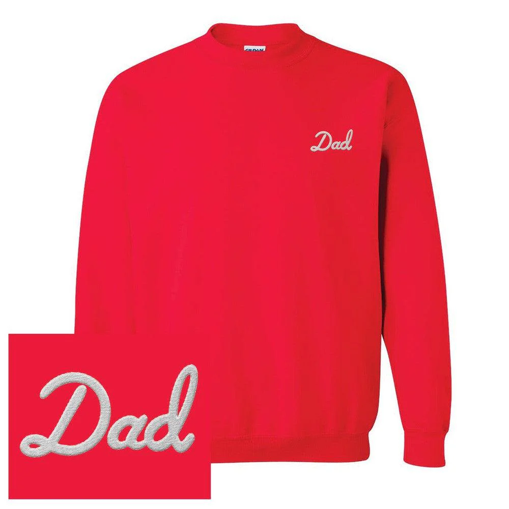 Dad Embroidered Crewneck - Image 7