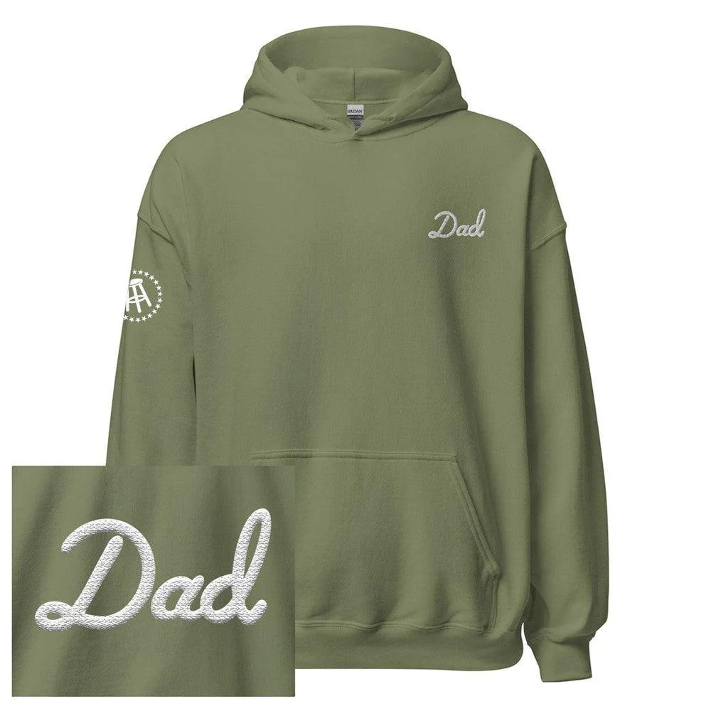 Dad Embroidered Hoodie - Image 5