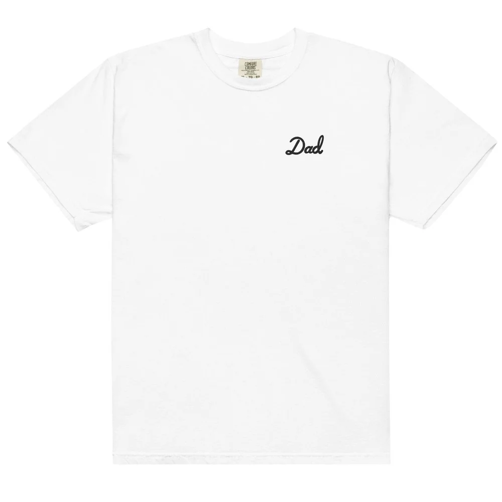 Dad Embroidered Tee - Image 6