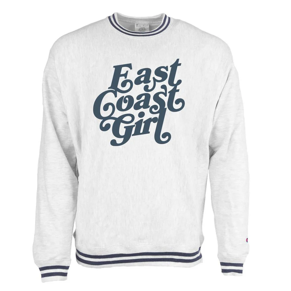 East Coast Girl Ribbed Champion Crewneck - Image 6