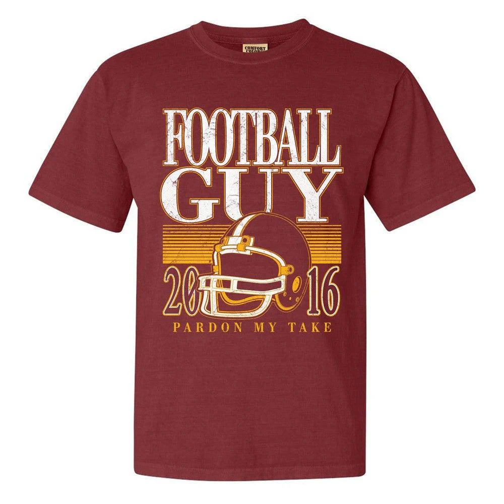 Football Guy Helmet Tee - Image 4
