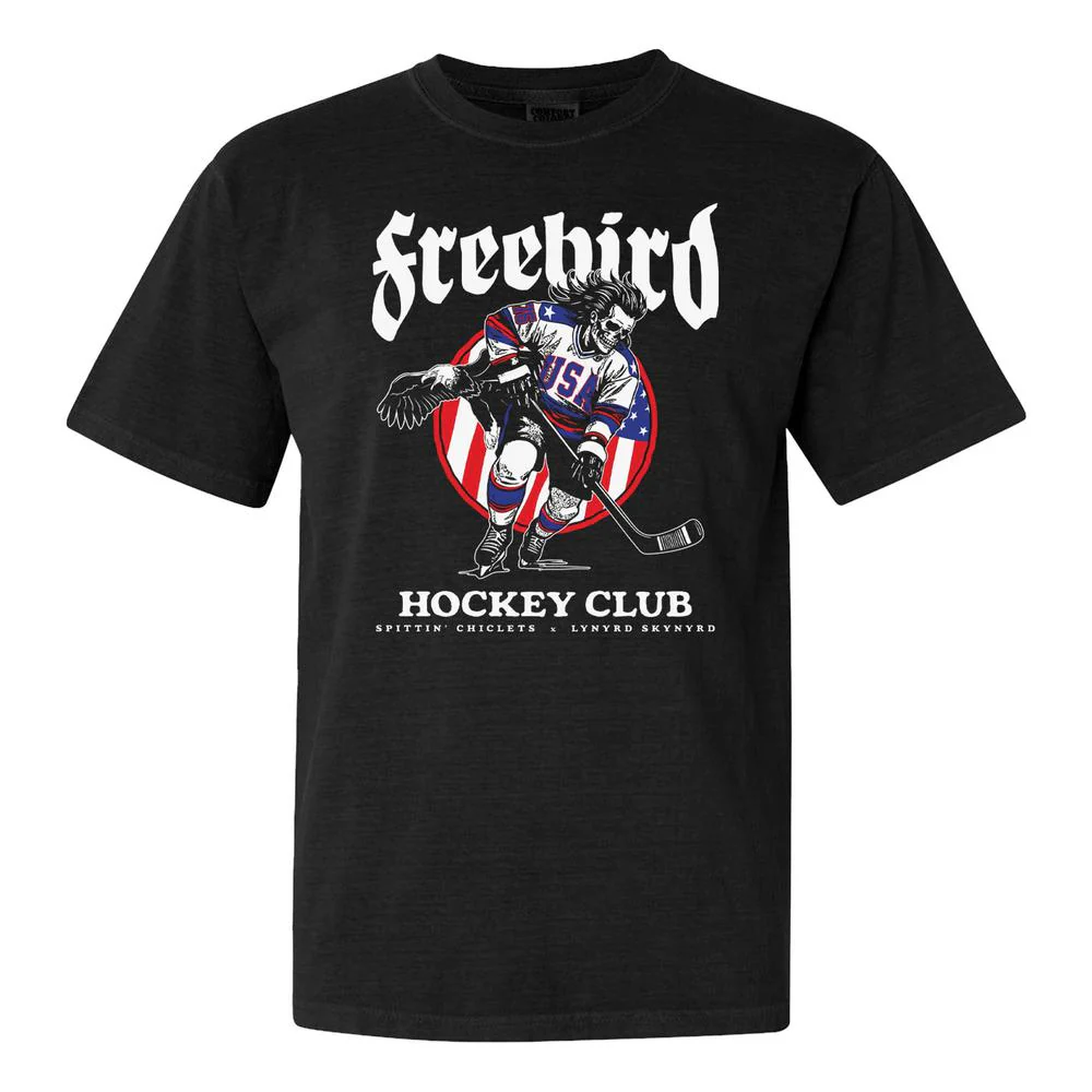 Freebird USA Spittin Chiclets x Lynyrd Skynyrd Tee