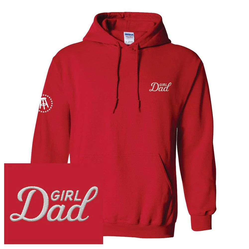 Girl Dad Embroidered Hoodie - Image 6