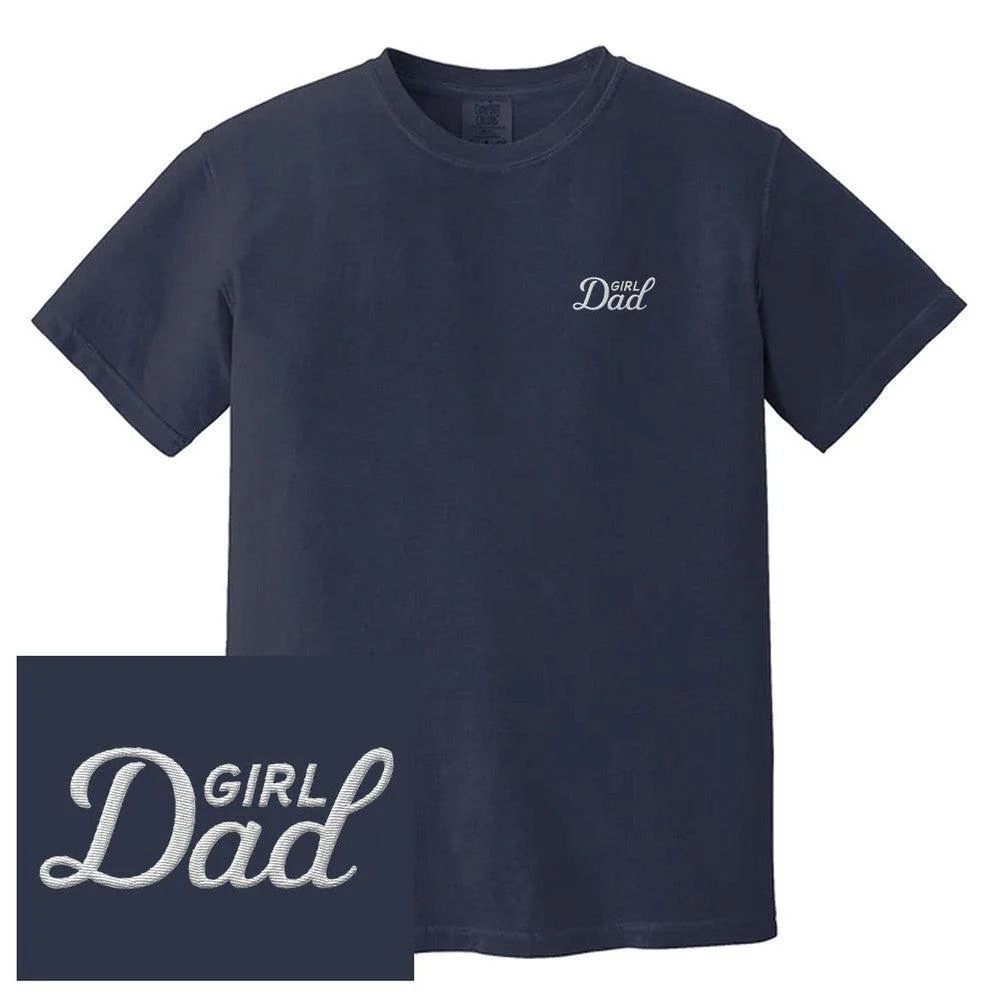 Girl Dad Embroidered Tee - Image 3