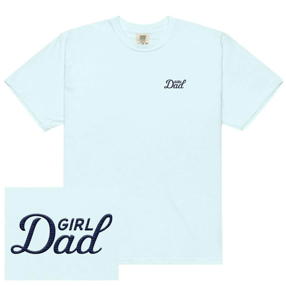 Girl Dad Embroidered Tee - Image 7