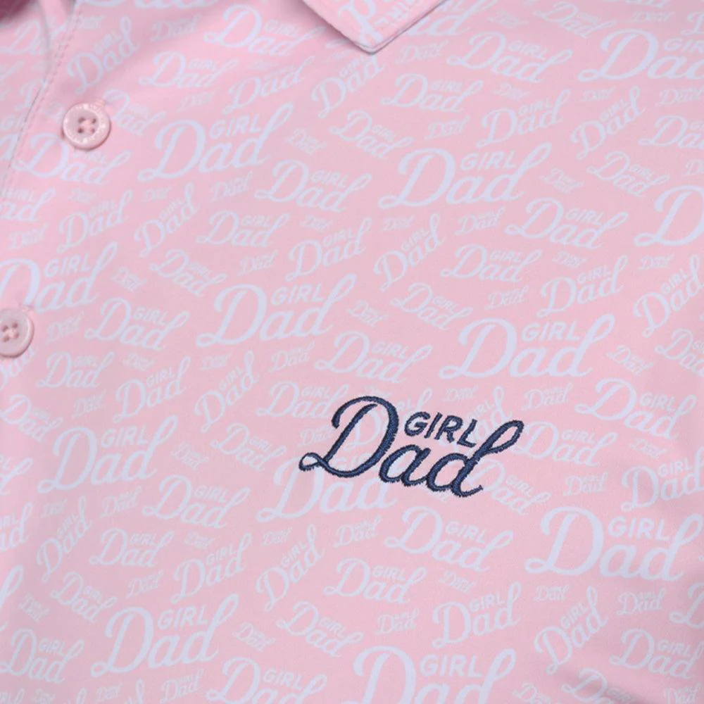 Girl Dad Printed Polo - Image 9