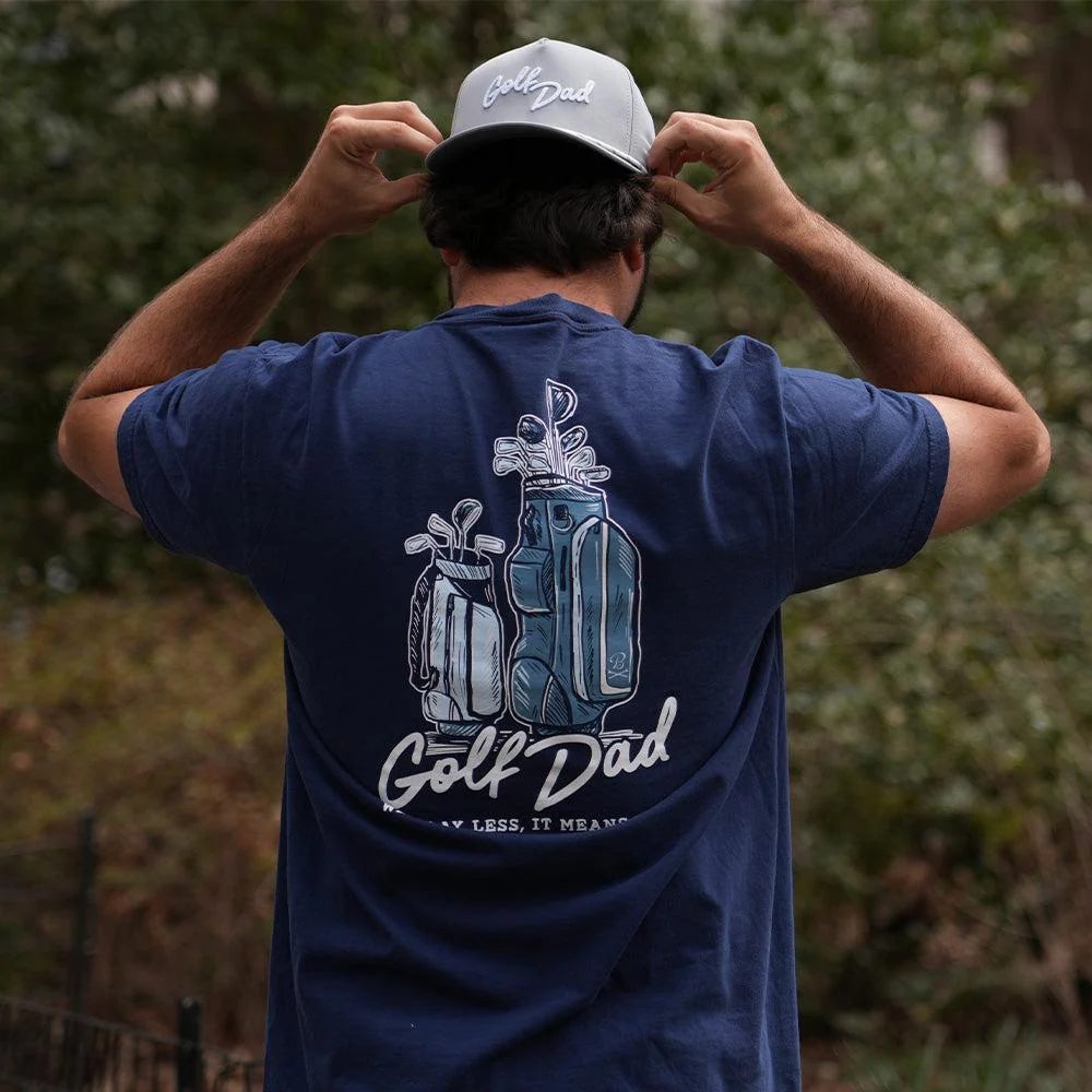 Golf Dad Bags Pocket Tee - Image 5