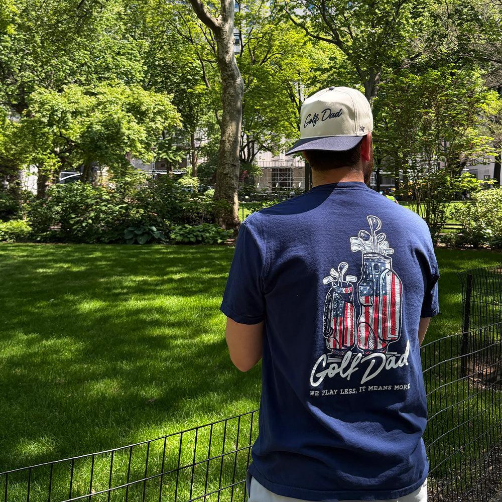 Golf Dad Bags USA Pocket Tee - Image 6