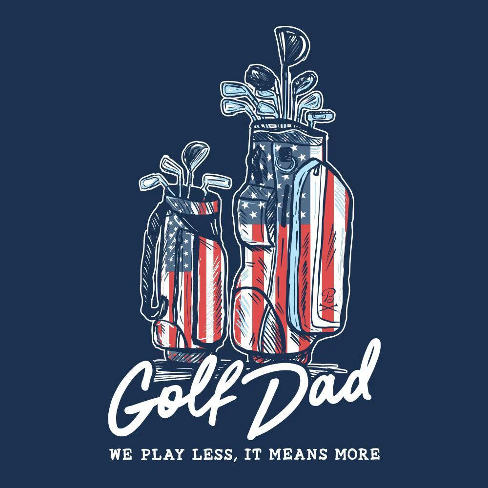 Golf Dad Bags USA Pocket Tee - Image 7