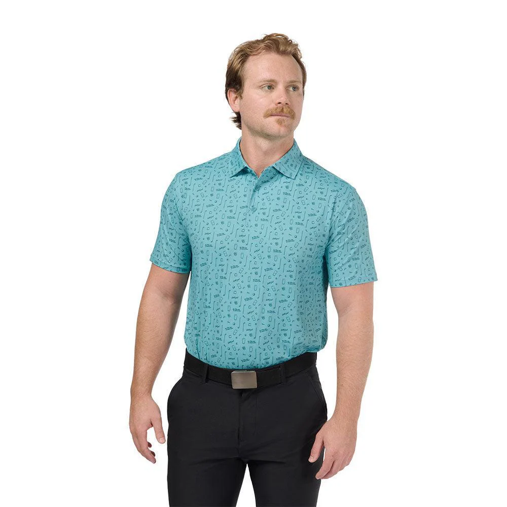 Golf Dad Essentials Printed Polo - Image 4