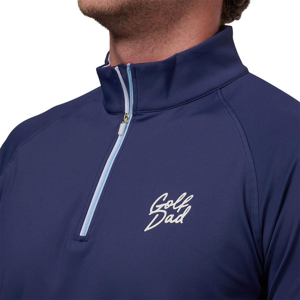 Golf Dad Floral Quarter Zip - Image 5